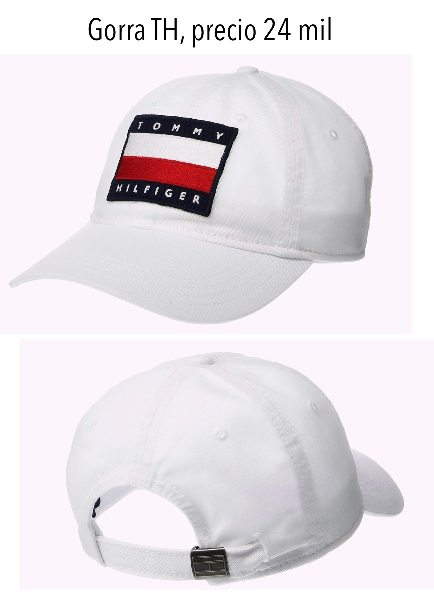 Gorra TH blanco