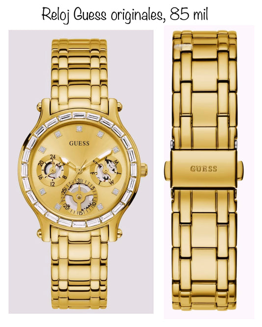 Reloj Guess dorado