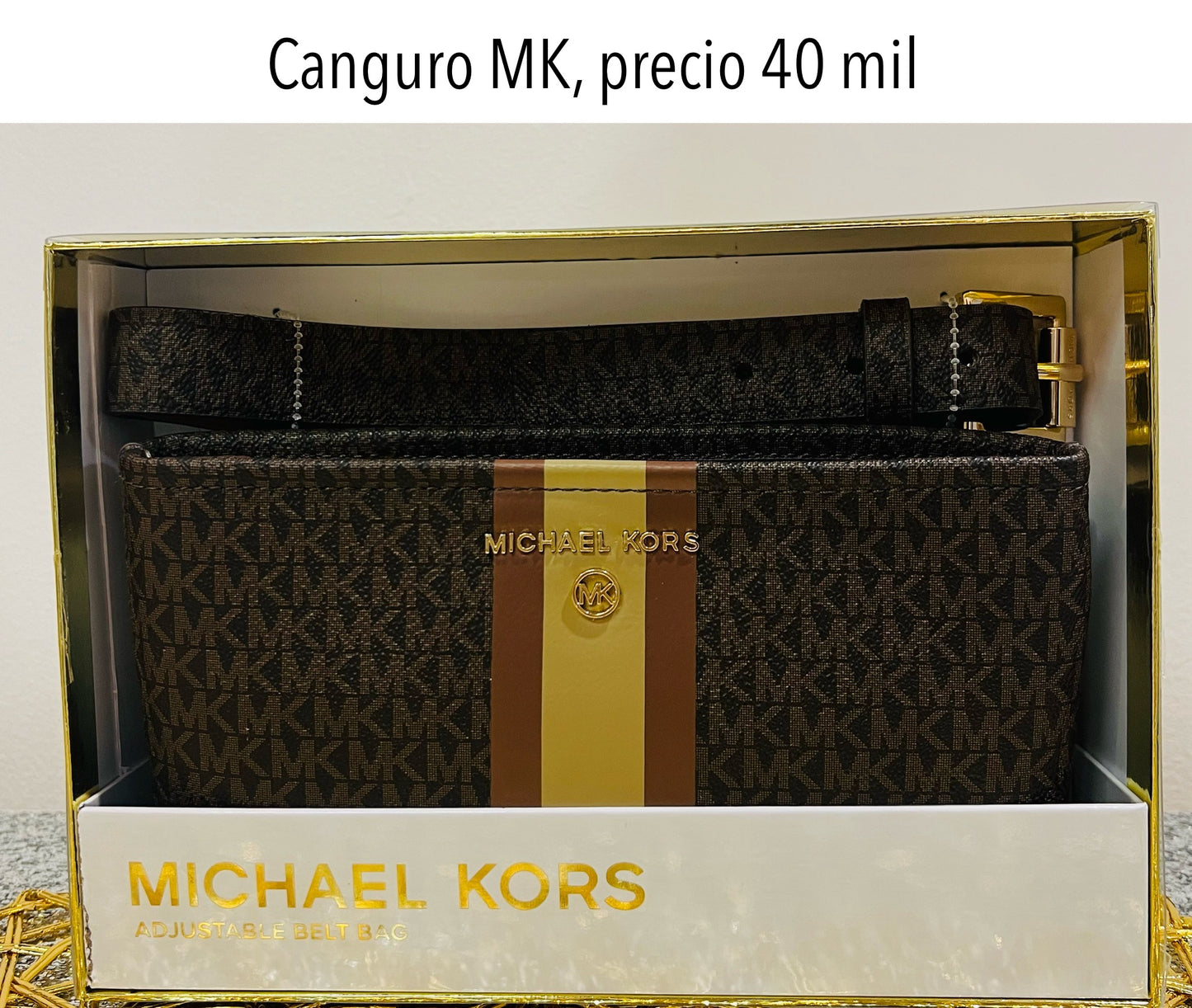 Canguro Michael Kors café