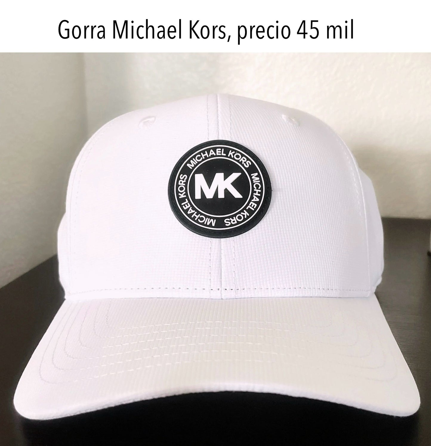 Gorra MK blanco