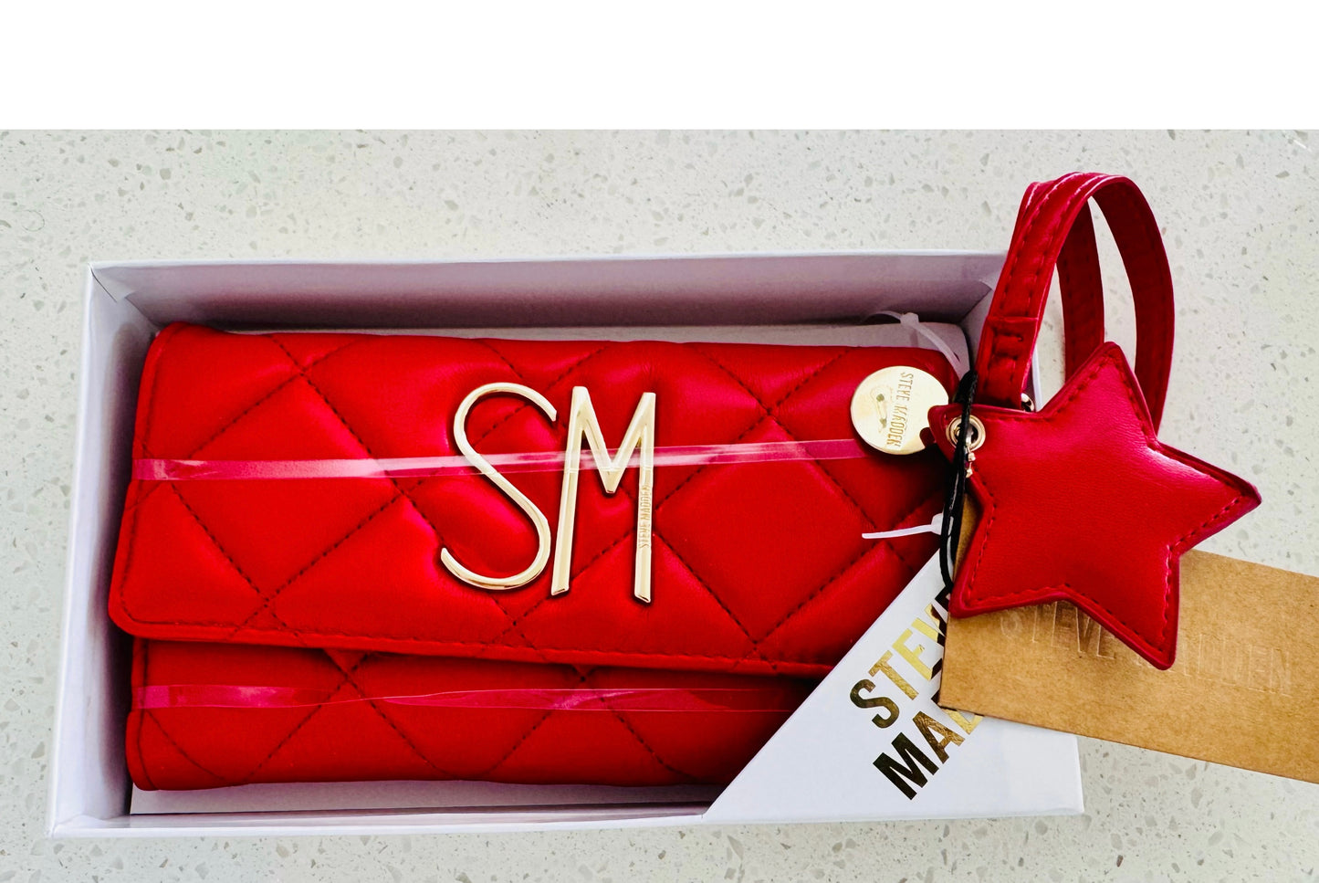 Billetera Steve Madden rojo mujer