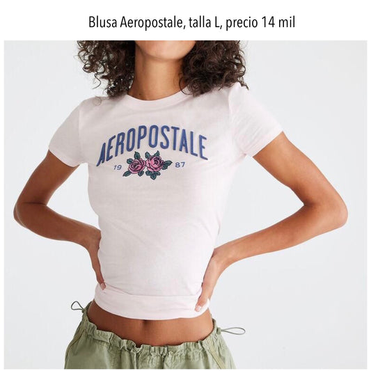 Blusa Aeropostale rosado