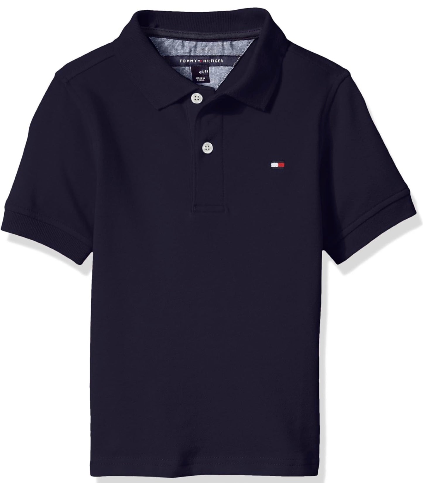 Camisa TH tipo polo azul niño