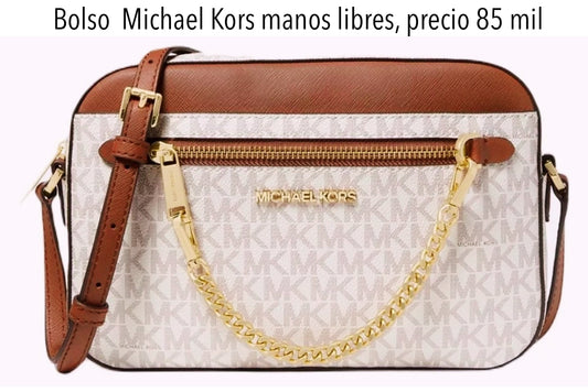 Bolso MK Vainilla cadena