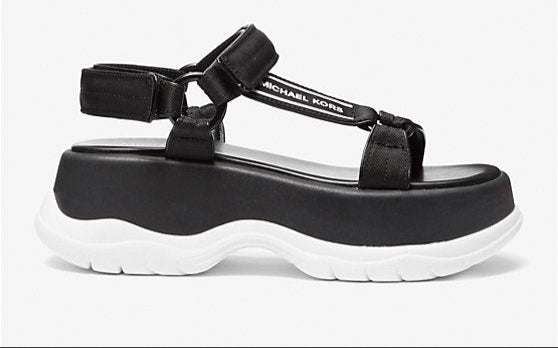Sandalias MK Negra mujer