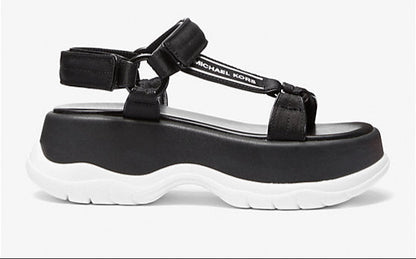 Sandalias MK Negra mujer
