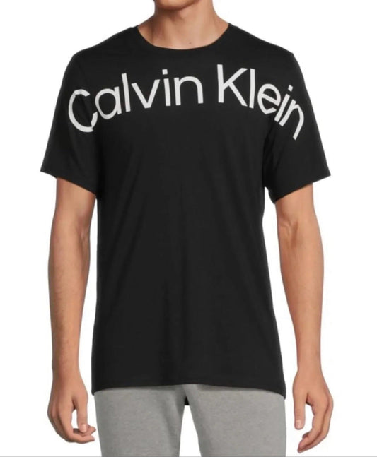 Camiseta CK negra estampada