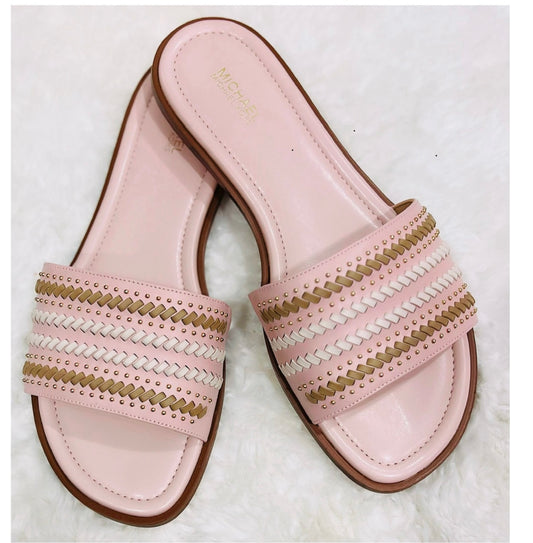 Sandalias MK Mujer original rosada