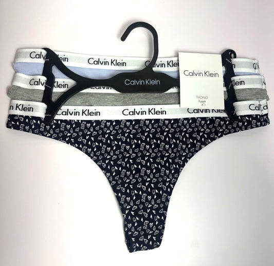 Ropa Interior Hilo Calvin Klein 3 unidades