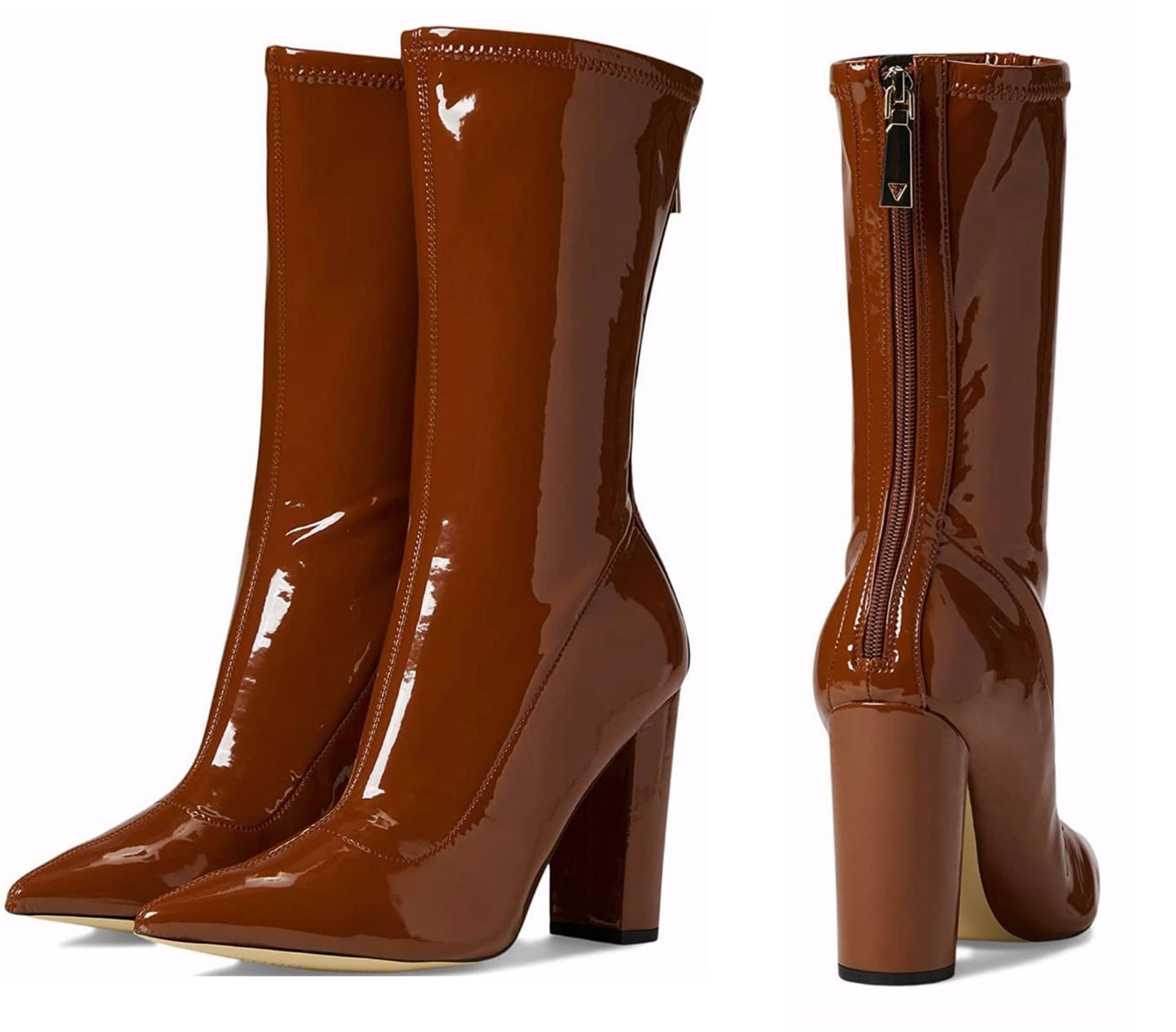 Botines Guess Mujer camel