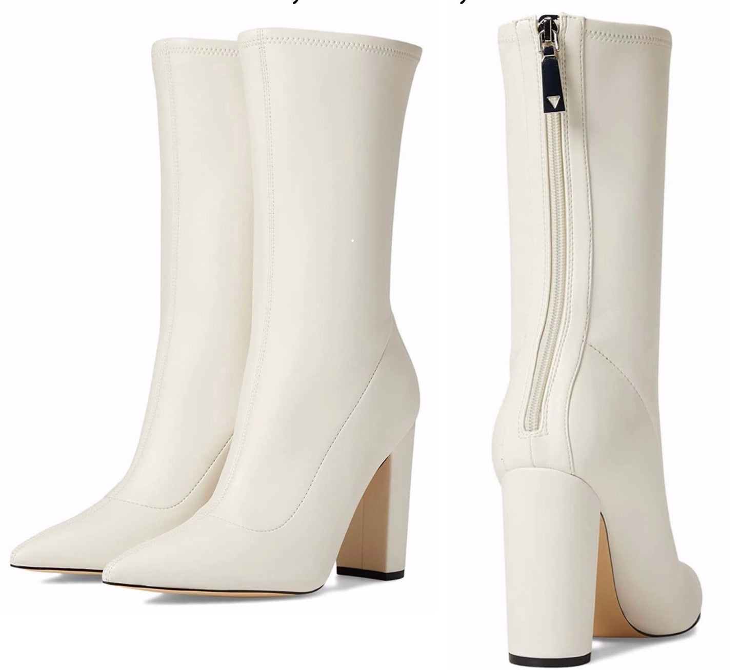 Botines Guess Mujer blanco hueso