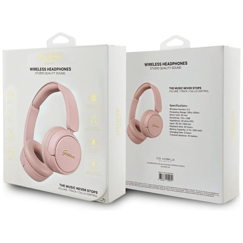 Audifonos Guess rosado